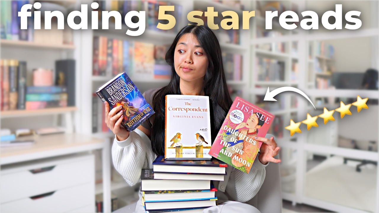 this video ends when I find a 5⭐️ READ (harder than I thought) 📚