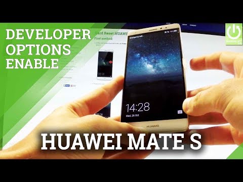 How to Enable USB Debugging on HUAWEI Mate S - Developer Options