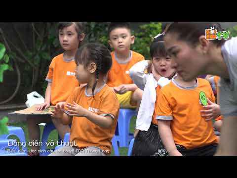  Học sinh MN Thăng Long múa võ  2021