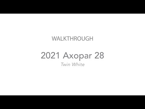 Walkthrough | 2021 Axopar 28 Twin White by Peter Priebe - Freedom Marine International Yacht Sales