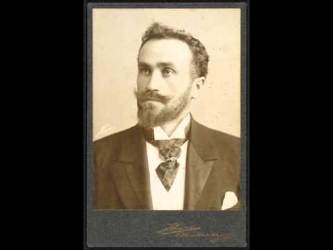 Albert Saléza, tenor 1899 Bettini Cylinder.