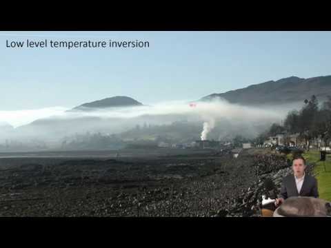 Lecture 8:  Introduction to temperature inversions and air pollution