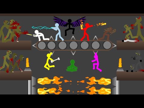 Obstacles course collab (battle with zombies)