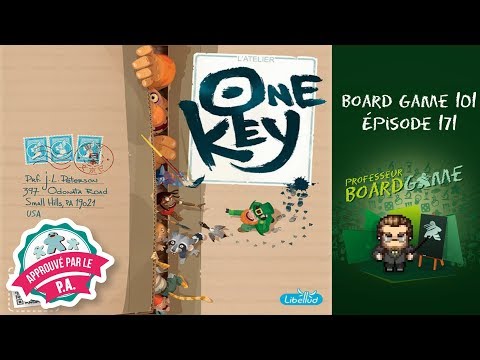 Board Game 101 (EP171) One Key - Règles et critique