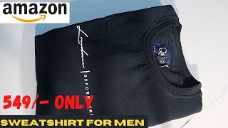 Sweatshirt- Unboxing and review | Best fittings sweatshirt for men  in budget at Amazon