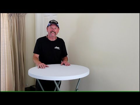 Overview of the best tall folding table