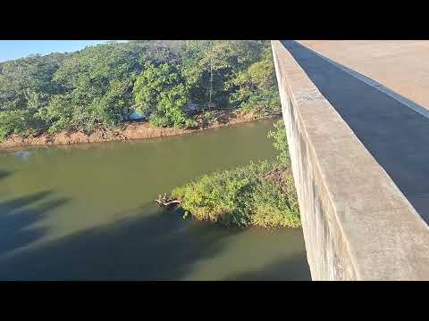 Urucuia River on the border between RIACHINHO-MG and URUCUIA-MG