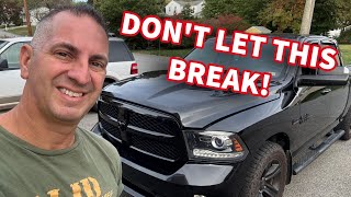 How to Inspect a Serpentine Belt on a Ram 1500 5.7 HEMI | Signs of Wear & Damage