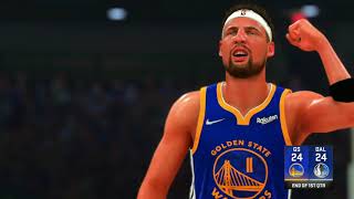 Golden State Warriors vs Dallas Mavericks - Game 4 - Full Game! - NBA 2K22