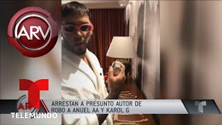 Arrestan a presunto ladrón del robo a Anuel AA y Karol G