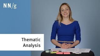 Thematic Analysis of Qualitative User Research Data