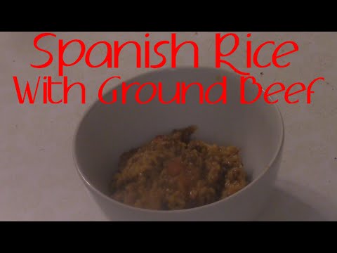 Spanish Rice with Ground Beef