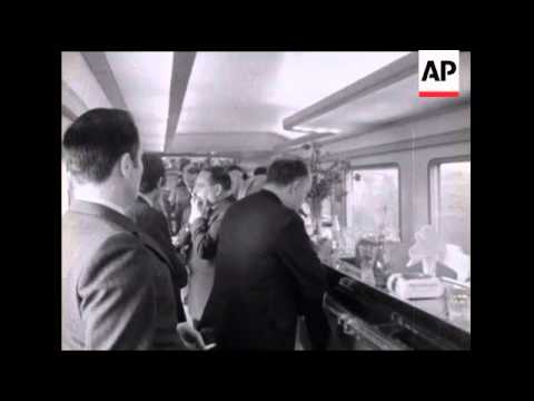 SYND 30-1-69 THE NEW LOOK MISTRAL EXPRESS TRAIN