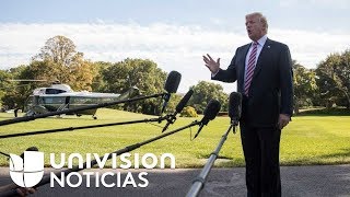 Trump enfrenta fuertes críticas por la falta de ayuda a Puerto Rico luego del paso de María