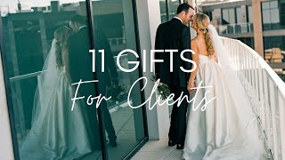 11 Gifts to Give Your Clients | 12 Days of Christmas: Wedding Photography Edition