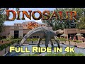 DINOSAUR Full Ride POV Animal Kingdom May 2024 4K