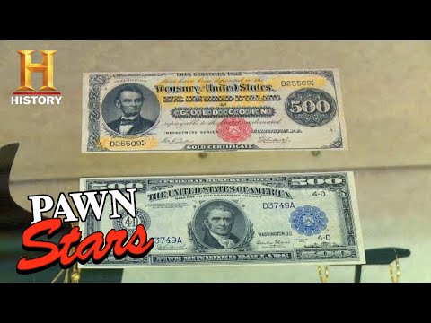 當明星。罕見的聯邦貨幣 (第13季) | 歷史沿革 (Pawn Stars: INCREDIBLY RARE FEDERAL CURRENCY (Season 13) | History)