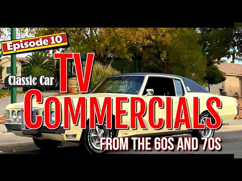 AMAZING TV CAR COMMERCIALS FROM THE 1960S AND 70S