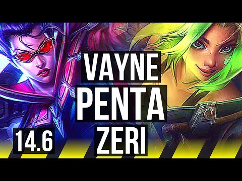 VAYNE & Milio vs ZERI & Bard (ADC) | Penta, Comeback, 43k DMG, Legendary | EUW Master | 14.6