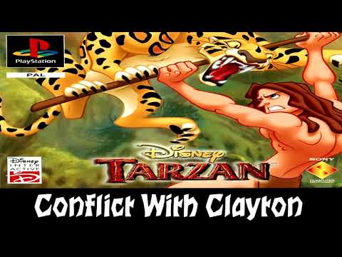 Tarzan | PS1 | OST - Conflict With Clayton (4K)