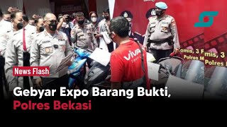 Polres Bekasi Kembalikan Motor Kasus Curanmor | Opsi.id