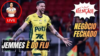 NEGÓCIO FECHADO - JEMMES É O PRIMEIRO REFORÇO DO FLUMINENSE PARA 2026