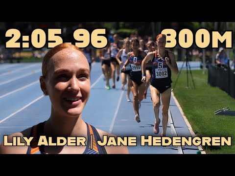Utah State Record | Jane Hedengren | Lily Alder | 800m