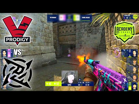 Young Ninjas vs VP.Prodigy - WePlay Academy League Season 1 | CSGO HIGHLIGHTS