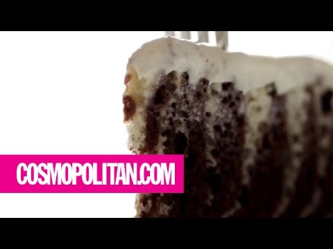 How to Make Zebra Cake | Cosmopolitan