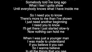 Joshua Radin - Another Beginning (Lyric Video)