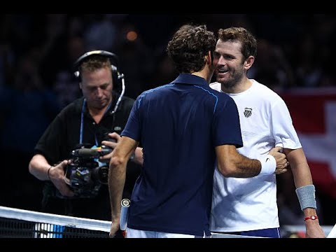 Roger Federer vs Mardy Fish - ATP World Tour Finals 2011 Round Robin: Highlights