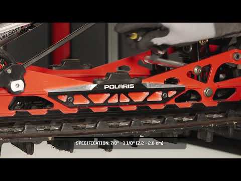 650 INDY VR1 Track Inspection and Tension Adjustment - Polaris Snowmobiles