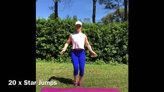 Michelle Riley Fitness - Outdoor Workout 1