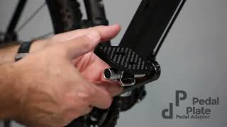 Adaptér PEDAL PLATE 2.0 pro CRANKBROTHERS, plastový