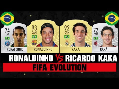 Ronaldinho VS Kaka FIFA EVOLUTION! 😱🔥 FIFA 07 - FIFA 20