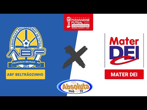 ⚽ Abf Beltrãozinho x Mater Dei P.B ✔️ Categoria Sub 15.