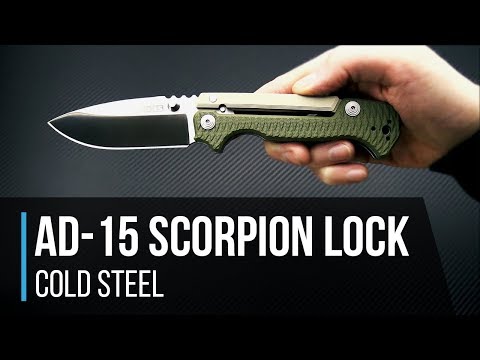 Cold Steel Demko AD-15 Scorpion Lock Folder Overview