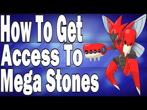 How to get Access To All Mega Stones In Pokemon X and Y
