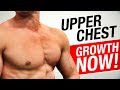 How To Get A Bigger UPPER CHEST! | TRY THIS!