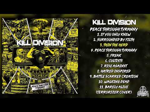 Kill Division - Peace Through Tyranny LP FULL ALBUM (2022 - Grindcore / Deathgrind)