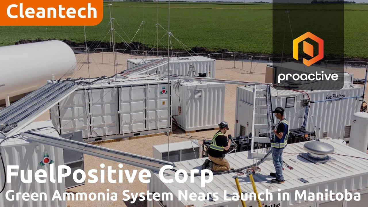 FuelPositive to launch first on-farm green ammonia system in Manitoba, helping farmers cut costs