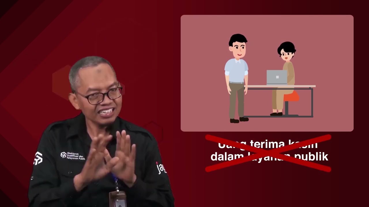 Video Pembelajaran  Perbedaan Suap, Gratifikasi, Pemerasan 