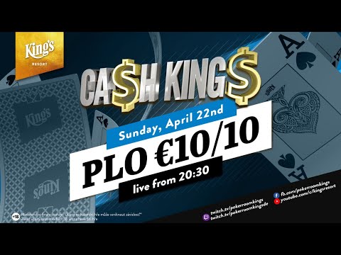 💸 Ca$h King$ Special - PLO €10/€10 Cash Game live from King's Resort 👑