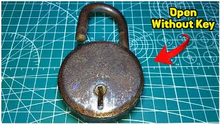 How To Open A Lock Without Key 💡