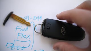 Ford Flex Remote Key Fob Battery Replacement 2013 - 2019
