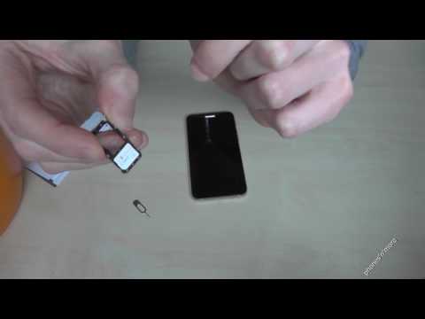 Alcatel Shine Lite: How to insert the SIM card? Installation of the Dual SIM
