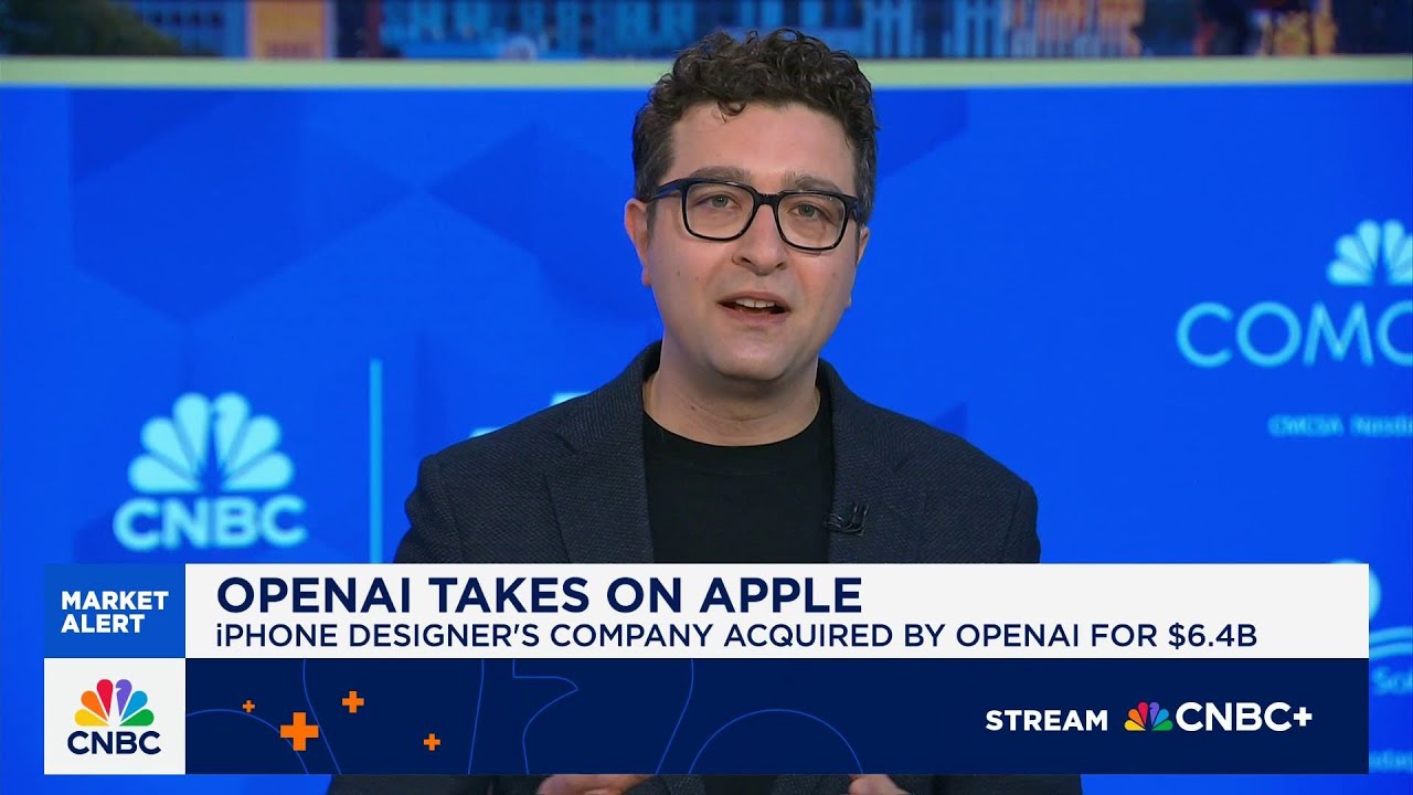 OpenAI takes on Apple: iPhone designer's company acquired by OpenAI for $6.4 billion