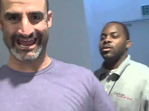 Brody Stevens backstage Chelsea Lately: Justin Bieber, Nov. 18, 2009