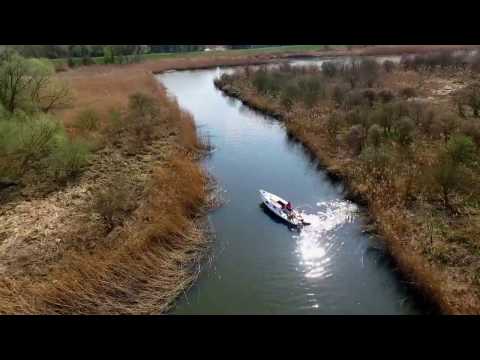 Rejs jachtem po Odrze kwiecień