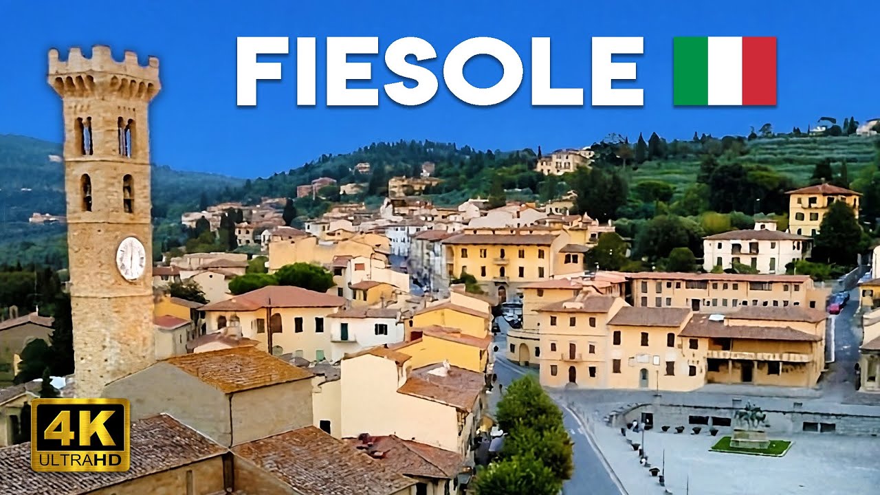 Immerse yourself in a virtual walking tour of Fiesole through this captivating video.